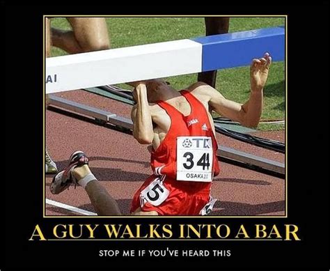 So a guy walks into a bar 